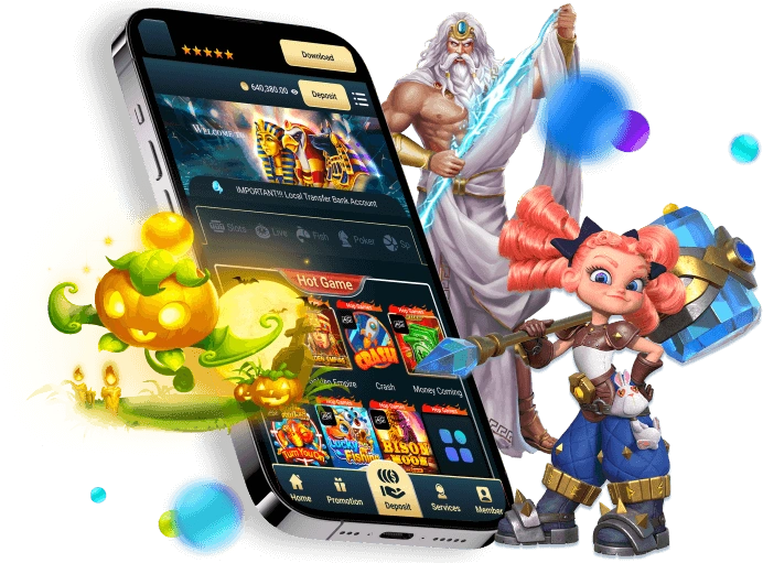 Mã QR tải xuống mcw777 app cho Android và iOS, điện thoại đang quét mã